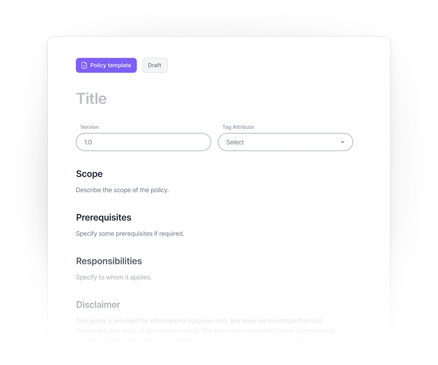 Fields, not just text